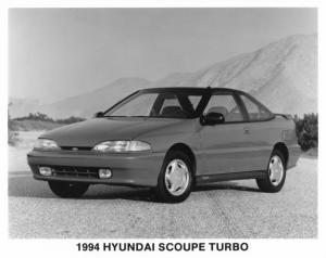 1994 Hyundai Scoupe Turbo Press Photo 0019