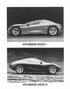 1994 Hyundai HCD-I and HCD-II Concepts Press Photo 0020
