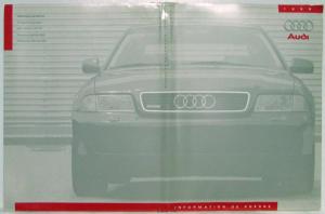 1996 Audi Media Information Prestige Press Kit - A4 A6