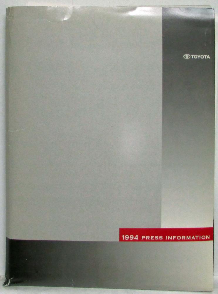 1994 Toyota Media Information Press Kit