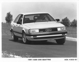 1991 Audi 200 Quattro Press Photo 0017