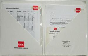 1995 GMC Truck Media Information Press Kit - Jimmy Yukon Suburban Sierra