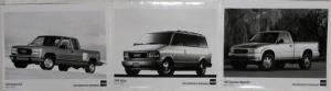 1995 GMC Truck Media Information Press Kit - Jimmy Yukon Suburban Sierra