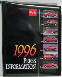 1996 GMC Truck Media Information Press Kit - Jimmy Yukon Suburban Sierra