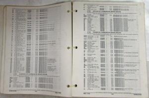 1972 Pontiac Parts and Accessories Book Catalog 1955-1972 GTO Firebird GrandPrix