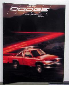 1991 Dodge Ram Pickup Dakota Ram 50 Ramcharger Extra Spec Package Sales Catalog