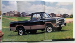 1991 Dodge Ram Pickup Dakota Ram 50 Ramcharger Extra Spec Package Sales Catalog