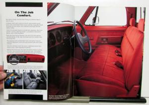 1991 Dodge Ram Pickup Dakota Ram 50 Ramcharger Extra Spec Package Sales Catalog