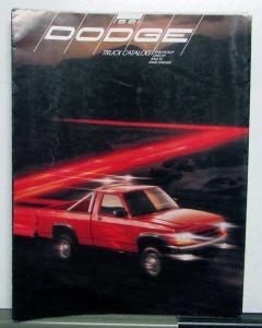 1991 Dodge Ram Pickup Daakota Ram 50 Ramcharger Brochure Poster
