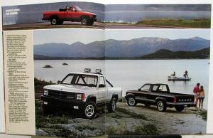 1989 Dodge Trucks Mid Size Dakota Packages Interior Exterior Brochure