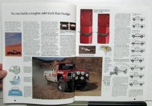 1993 Dodge Ram Pickup Dakota Ramcharger Ram 50 Interior Trim Exterior Brochure
