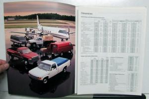 1994 Dodge Work Trucks Ram Pickups Caravan Ram Van Dakota Dimensions  Brochure