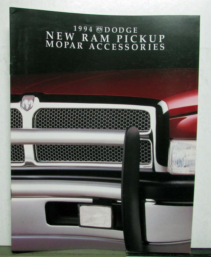 1994 Dodge Ram Pickup Mopar Accessories Sales Brochure