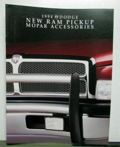 1994 Dodge Ram Pickup Mopar Accessories Sales Brochure