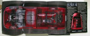 1993 Dodge Ram Pickup 1500 2500 3500 Safety Specs Diagrams Fold Out Poster