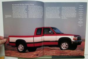 1994 Dodge Ram Dakota Options Features Specs Exterior Interior Colors Brochure