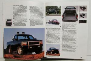 1994 Dodge Ram Dakota Options Features Specs Exterior Interior Colors Brochure