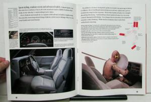 1995 Dodge Ram Dakota Pickup Seating Options Features Specs Colors Sale Brochure