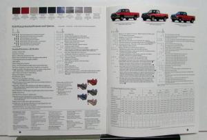 1995 Dodge Ram Pickup 1500 2500 3500 Options Features Specs Colors Sale Brochure