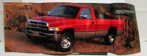 1995 Dodge Ram Pickups 1500 2500 3500 Colors Options Specs Sales Brochure