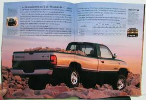 1995 Dodge Ram Pickups 1500 2500 3500 Colors Options Specs Sales Brochure