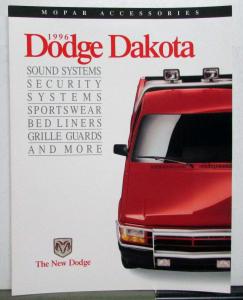 1996 Dodge Ram Dakota Sound Systems Security Mopar Accessories Sales Tri-Folder