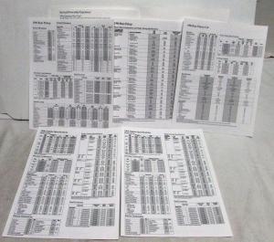 1996 Dodge Ram Work Trucks Pickup Dakota Exterior Colors Options Sales Brochure