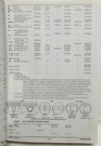 1973 Pontiac Parts and Accessories Book Catalog 1962-1973 GTO Firebird Tempest