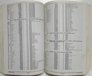 1973 Pontiac Parts and Accessories Book Catalog 1962-1973 GTO Firebird Tempest