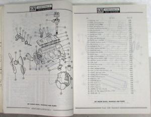 1969-1974 Pontiac Illustrated Parts Book Ventura II Sprint Tempest Grand Prix CA