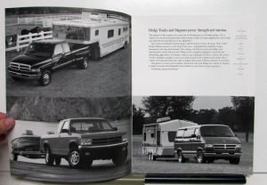 1996 Dodge Ram Magnum Towing Diagrams Tips Specifications Sale Brochure