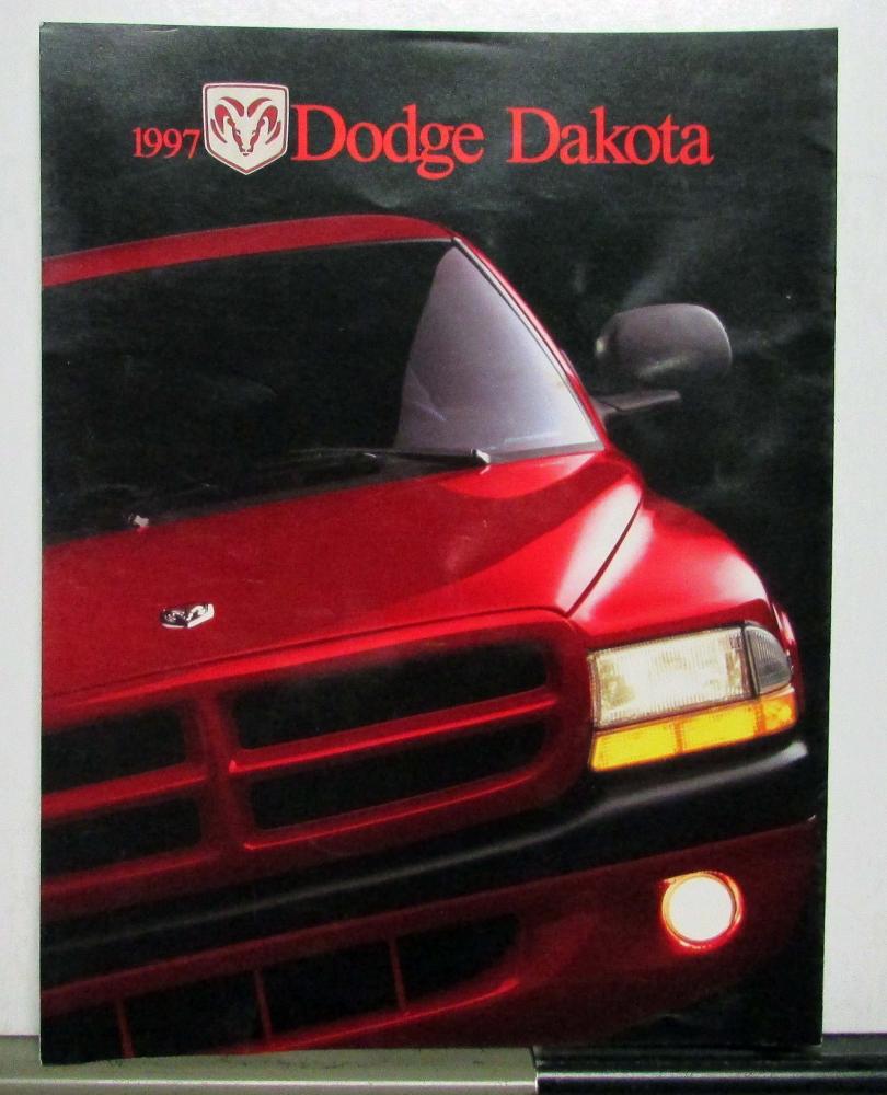1997 Dodge Ram Dakota Diagrams Features Options Specifications Brochure Poster