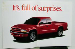 1997 Dodge Ram Dakota Diagrams Features Options Specifications Brochure Poster