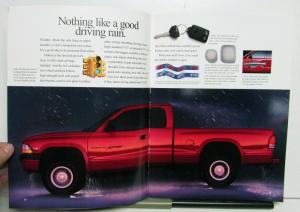 1997 Dodge Ram Dakota Exterior Colors Interior Seating Options Sales Brochure