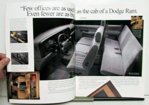1997 Dodge Ram Pickup 1500 2500 3500 Exterior Colors Interior Options Brochure