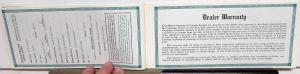 1964 Ford Econoline Van Canadian Owners Manual ORIGINAL Care & Op Rare