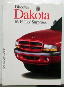 1997 Dodge Ram Dakota Full Of Surprises Features Specs Salesman Tri-Folder