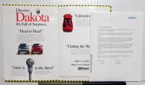 1997 Dodge Ram Dakota Full Of Surprises Features Specs Salesman Tri-Folder