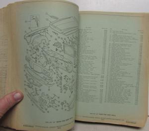 1963-1975 Pontiac Chassis Body Parts Catalog Book Text & Illustr GTO Firebird GM