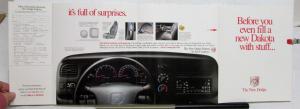 1997 Dodge Dakota Full Of Surprises Features General Info Sales Tri-Folder