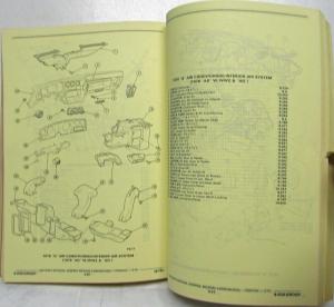 1976 Pontiac Chassis Body Parts Book and Illustration Catalog Firebird LeMans