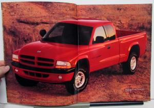 1998 Dodge Ram Dakota Seating Exterior Colors Specifications Sales Brochure
