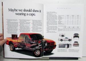 1998 Dodge Ram Dakota Seating Exterior Colors Specifications Sales Brochure