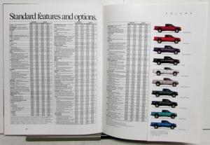 1998 Dodge Ram Dakota Seating Exterior Colors Specifications Sales Brochure
