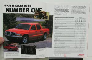 2003 Dodge Trucks Dakota Durango Caravan Viper Features Sales Brochure CANADIAN