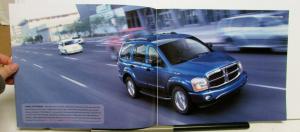 2006 Dodge Durango Features Options Diagrams Colors Sales Brochure