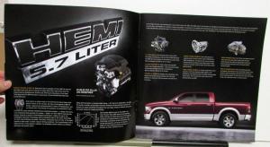 2011 Dodge Ram 1500 Laramie HEMI 5.7 Colors Features Wheel Treatment Brochure