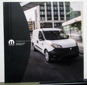 2014 Dodge Promaster City Authentic Ram Mopar Accessories Sales Folder