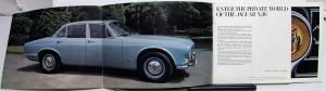 Original 1969 Jaguar Prestige Dealer Sales Brochure XJ6 W/Spec Sheet Large Rare