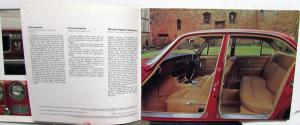 Original 1969 Jaguar Prestige Dealer Sales Brochure XJ6 W/Spec Sheet Large Rare